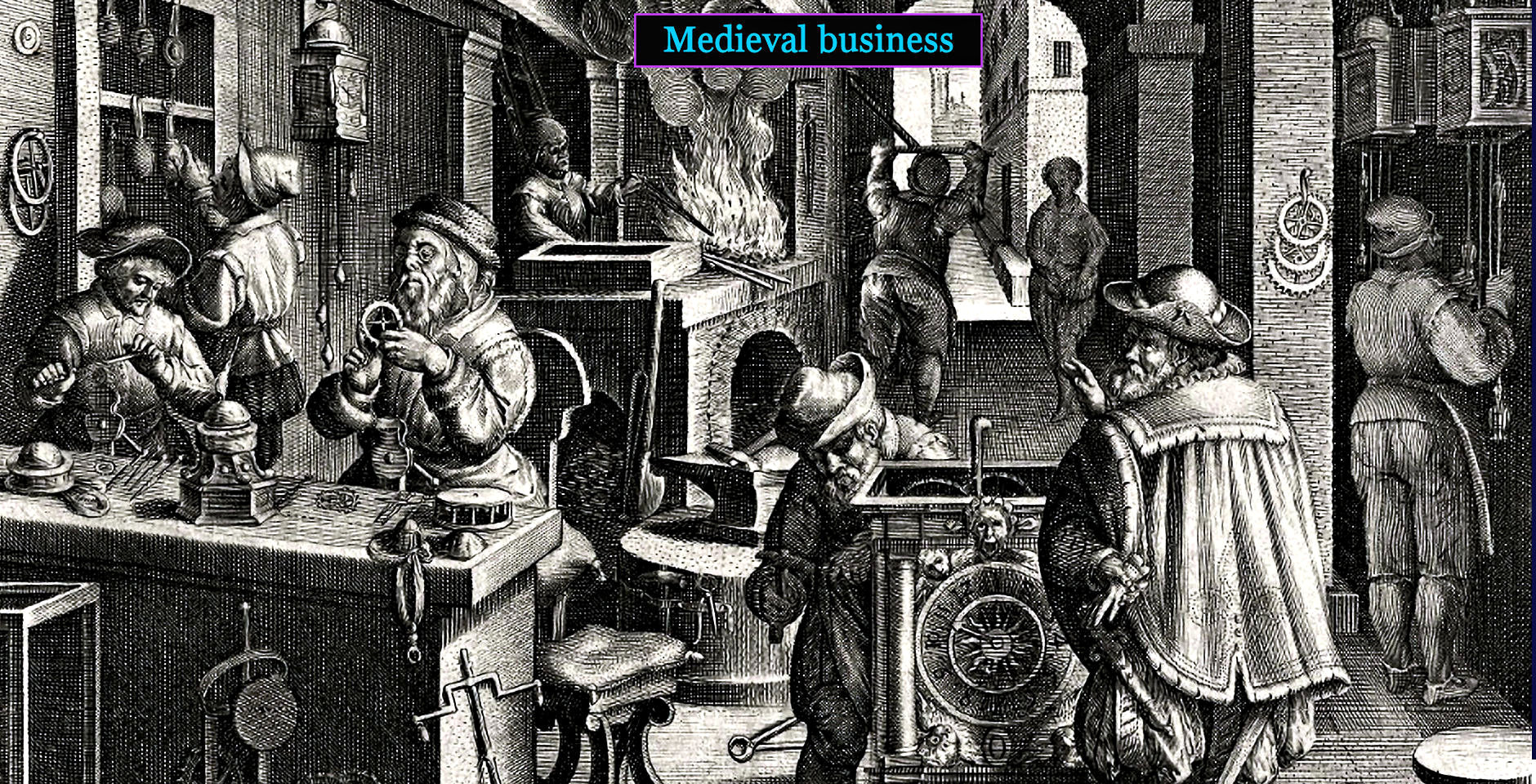 Clockmaker's Shop, 1600